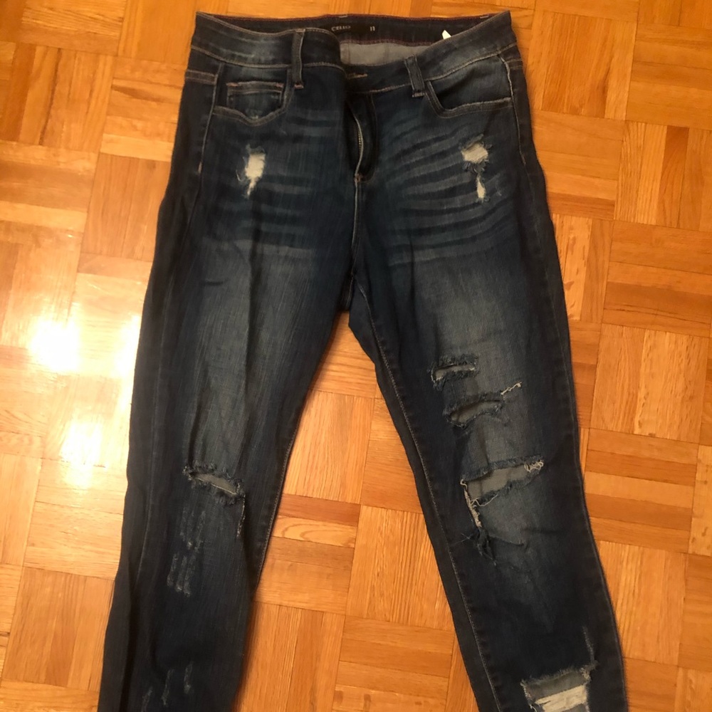 Ripped jeans